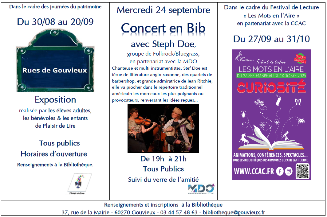 Opac rentree 2025
